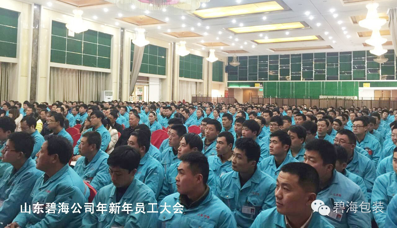 山東碧海公司員工大會(huì) 山東碧海公司員工大會(huì)